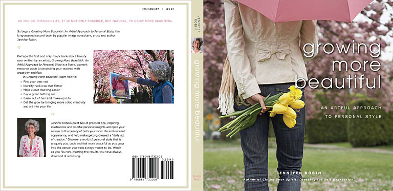 Book jacket - Growing More Beautiful