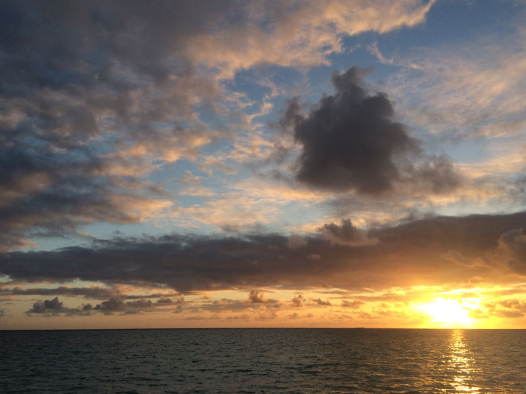 Hawaii at dawn