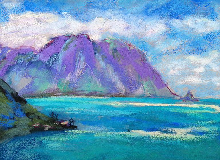 View from He'eia