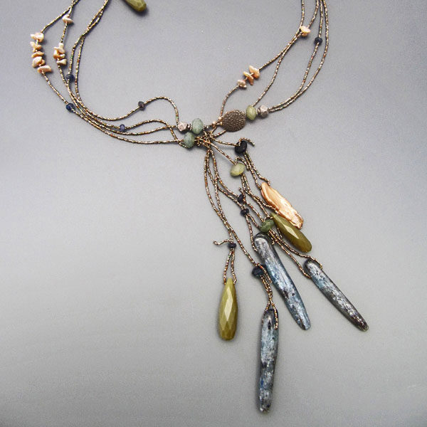 Long Double strand with tassel