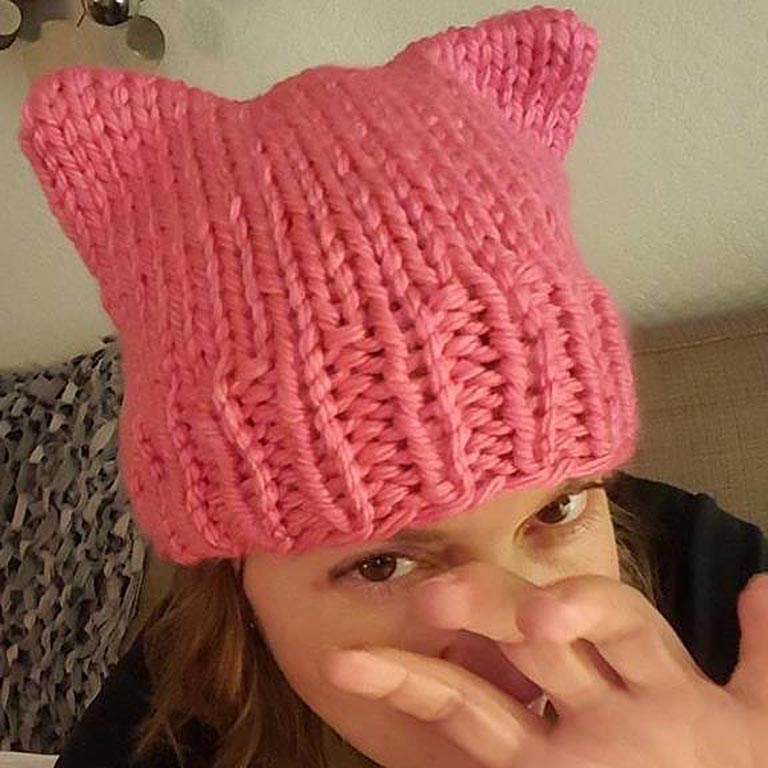 A knit cap
