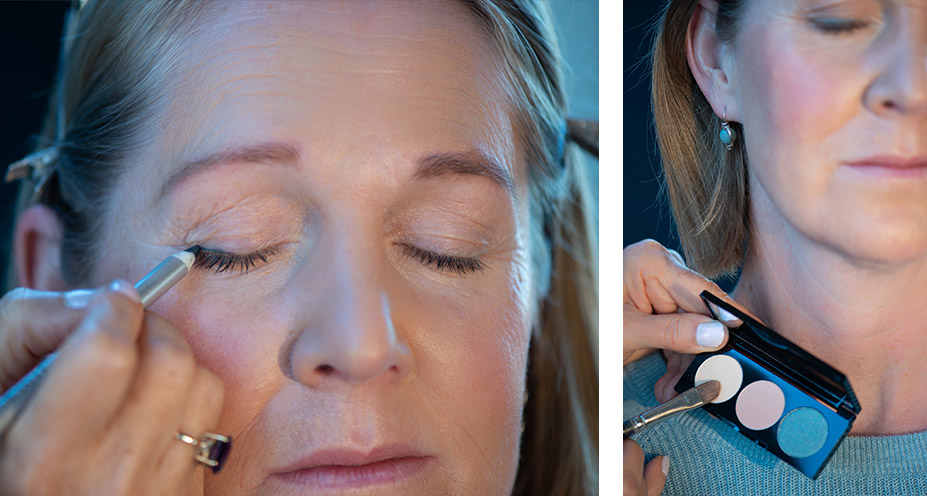 Custom makeup, makeup for mature women, makeup for older women, custom blended makeup